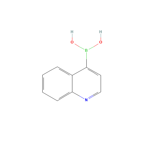 371764-64-6 QUINOLINE-4-BORONIC ACID chemical structure