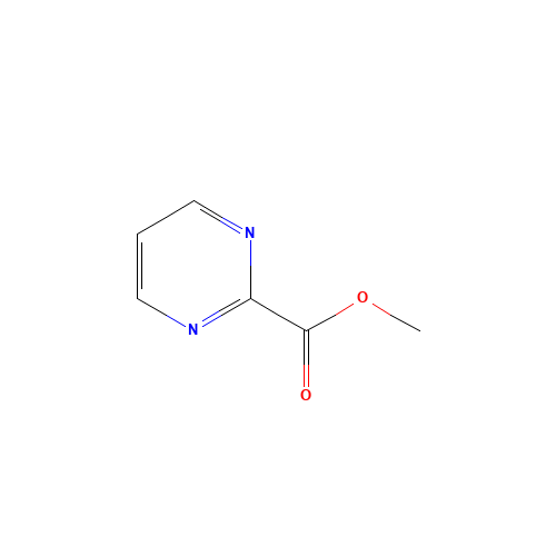 34253-03-7 2-PYRIMIDINECARBOXYLIC ACID,METHYL ESTER chemical structure