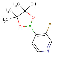 458532-88-2 3-FLUORO-4-(4,4,5,5-TETRAMETHYL-[1,3,2]DIOXABOROLAN-2-YL)PYRIDINE chemical structure