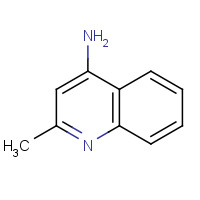 6628-04-2 4-AMINO-2-METHYLQUINOLINE chemical structure