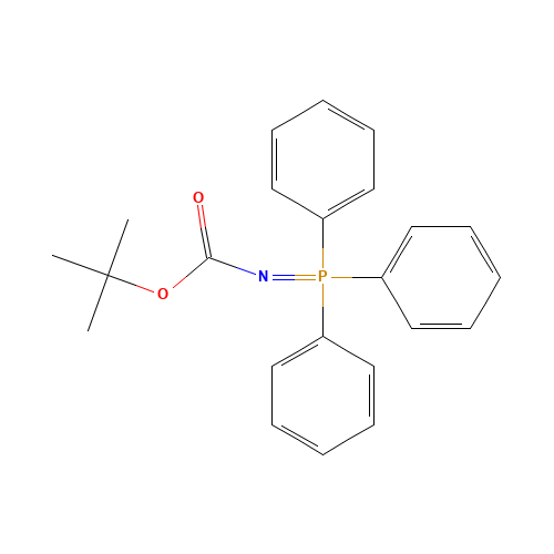 68014-21-1 N-BOC-IMINO-(TRIPHENYL)PHOSPHORANE chemical structure