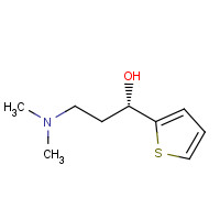 132335-44-5 (S)-(-)-N,N-Dimethyl-3-hydroxy-3-(2-thienyl)propanamine chemical structure