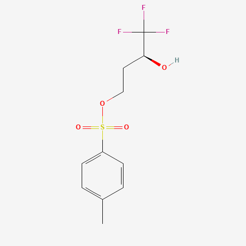 176640-87-2 (3S)-4,4,4-trifluoro-1-(4-methylbenzenesulfonate)-1,3-Butanediol chemical structure