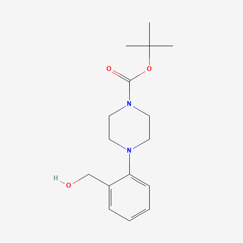 179250-28-3 TERT-BUTYL 4-[2-(HYDROXYMETHYL)PHENYL]TETRAHYDRO-1(2H)-PYRAZINECARBOXYLATE chemical structure