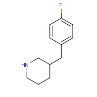 382637-47-0 3-(4-FLUORO-BENZYL)-PIPERIDINE chemical structure