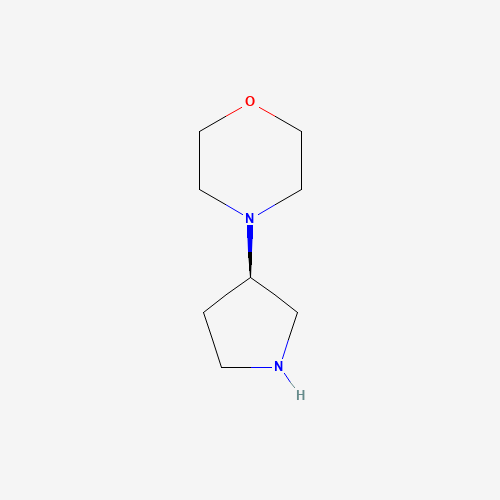 511295-94-6 Morpholine,4-(3R)-3-pyrrolidinyl-(9CI) chemical structure