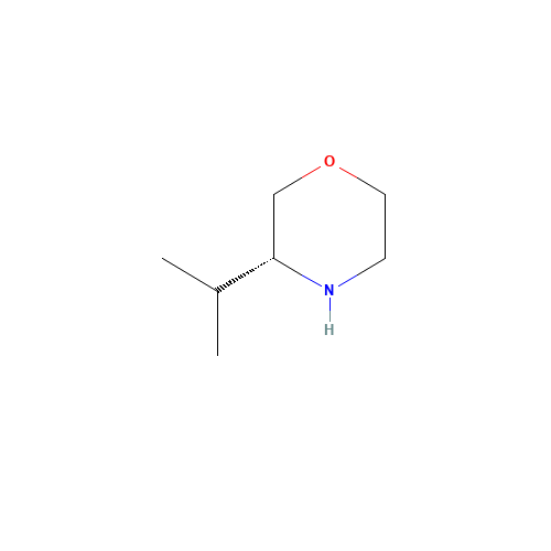 74572-01-3 (R)-3-ISOPROPYLMORPHOLINE, chemical structure