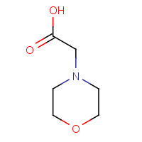 3235-69-6 MORPHOLIN-4-YL-ACETIC ACID chemical structure