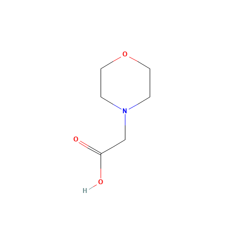 3235-69-6 MORPHOLIN-4-YL-ACETIC ACID chemical structure