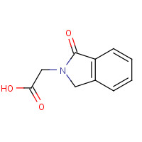 39221-42-6 (1-OXO-1,3-DIHYDRO-ISOINDOL-2-YL)-ACETIC ACID chemical structure