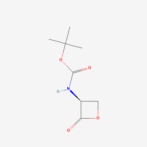 98541-64-1 N-(TERT-BUTOXYCARBONYL)-L-SERINE BETA-LACTONE chemical structure