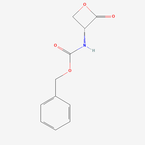 98632-91-8 (R)-benzyl 2-oxooxetan-3-ylcarbamate chemical structure