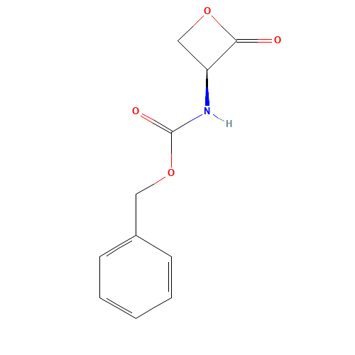 26054-60-4 N-CARBOBENZOXY-L-SERINE BETA-LACTONE chemical structure