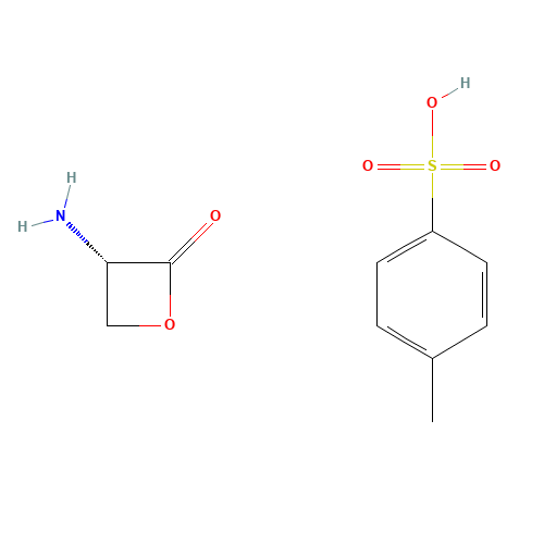 112839-95-9 (S)-3-AMINO-2-OXETANONE P-TOLUENESULFONIC ACID SALT chemical structure