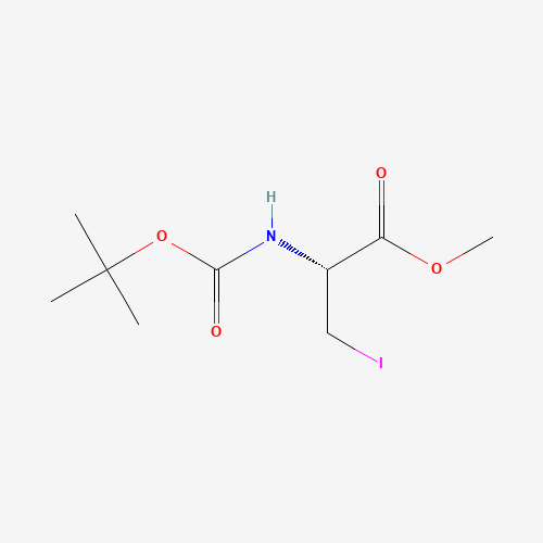 93267-04-0 BOC-BETA-IODO-ALA-OME chemical structure