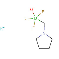 888711-53-3 Potassium trifluoro[(pyrrolidin-1-yl)methyl]borate chemical structure