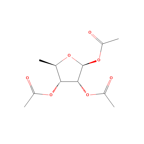 62211-93-2 1,2,3-Triacetyl-5-deoxy-D-ribose chemical structure