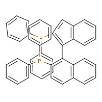 76189-56-5 (S)-(-)-2,2'-Bis(diphenylphosphino)-1,1'-binaphthyl chemical structure