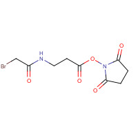 57159-62-3 N-SUCCINIMIDYL 3-(BROMOACETAMIDO)PROPIONATE chemical structure