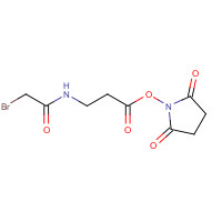 57159-62-3 N-SUCCINIMIDYL 3-(BROMOACETAMIDO)PROPIONATE chemical structure