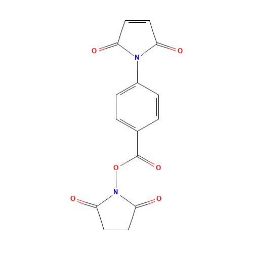 64191-06-6 4-N-Maleimidobenzoic acid-NHS chemical structure