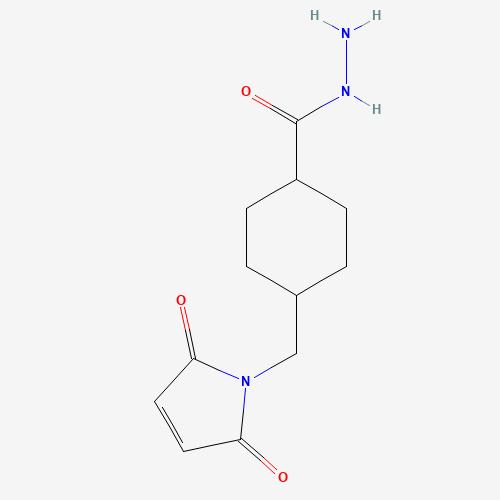 181148-00-5 4-(MALEIMIDOMETHYL)CYCLOHEXANE-1-CARBOXYL-HYDRAZIDE,TRIFLUOROACETIC ACID chemical structure