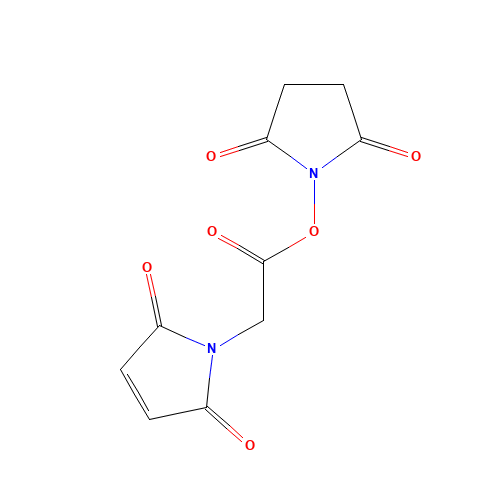 55750-61-3 N-Succinimidyl maleimidoacetate chemical structure
