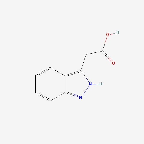 26663-42-3 (1H-INDAZOL-3-YL)-ACETIC ACID chemical structure