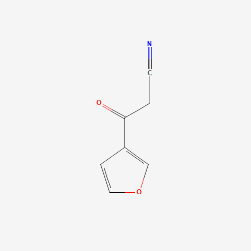 96220-13-2 3-(3-furyl)-3-oxopropanenitrile chemical structure