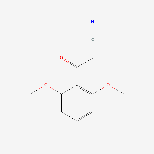 847951-47-7 2,6-DIMETHOXYBENZOYLACETONITRILE chemical structure