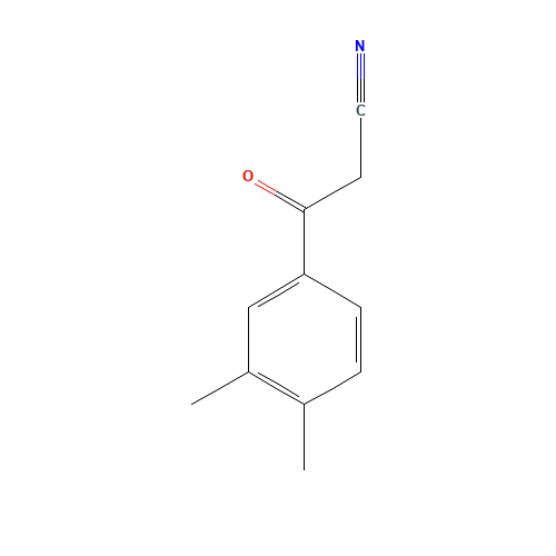 884504-20-5 3,4-DIMETHYLBENZOYLACETONITRILE chemical structure