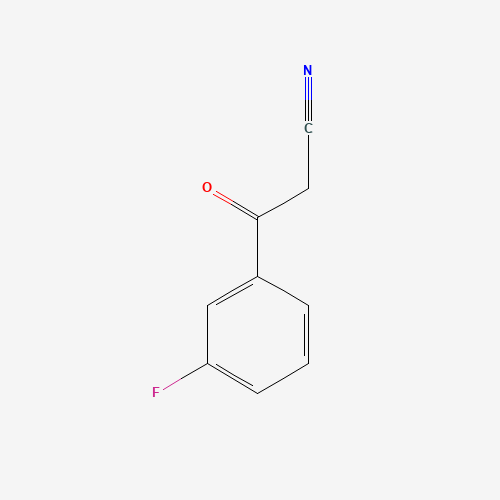 21667-61-8 3-Fluorobenzoylacetonitrile chemical structure