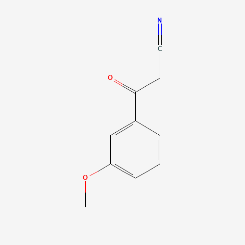 21667-60-7 3-Methoxybenzoylacetonitrile chemical structure