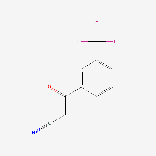 27328-86-5 3-(TRIFLUOROMETHYL)BENZOYLACETONITRILE chemical structure