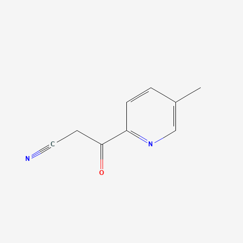 868395-55-5 3-(5-METHYLPYRIDIN-2-YL)-3-OXOPROPANENITRILE chemical structure