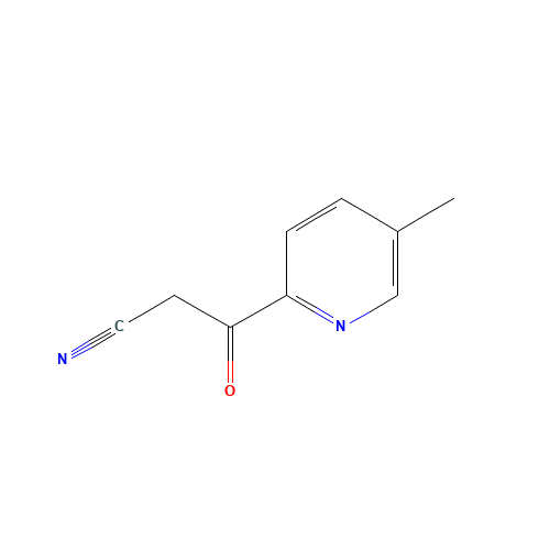 868395-55-5 3-(5-METHYLPYRIDIN-2-YL)-3-OXOPROPANENITRILE chemical structure