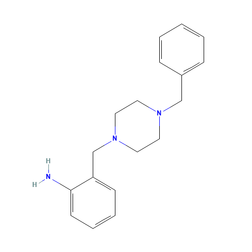 60261-53-2 2-(4-Benzyl-piperazin-1-yl-methyl)aniline chemical structure