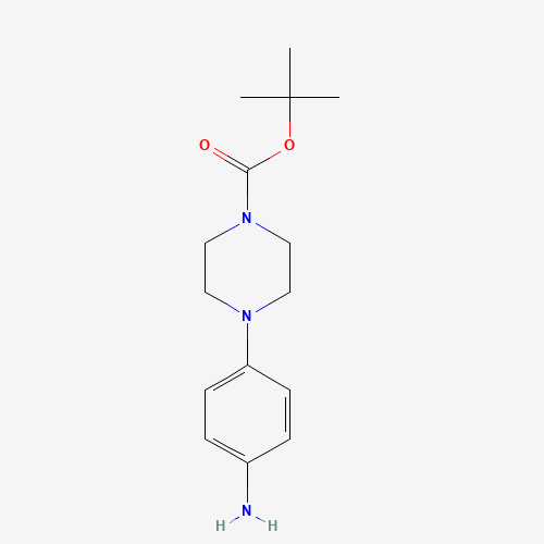 170911-92-9 4-(4-Aminophenyl)piperazine-1-carboxylic acid tert-butyl ester chemical structure