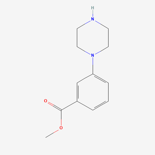 179003-08-8 Methyl 3-(1-piperazinyl)benzoate chemical structure
