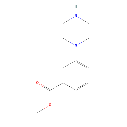 179003-08-8 Methyl 3-(1-piperazinyl)benzoate chemical structure