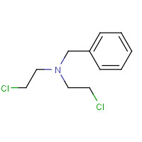 55-51-6 N,N-BIS(2-CHLOROETHYL)BENZENEMETHANAMINE chemical structure