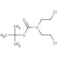 118753-70-1 N-Boc-N,N-bis(2-chloroethyl)amine chemical structure