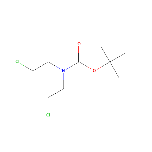 118753-70-1 N-Boc-N,N-bis(2-chloroethyl)amine chemical structure