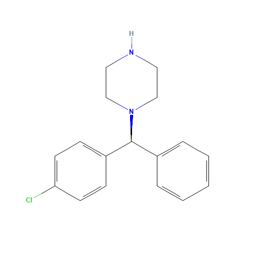 439858-21-6 (S)-(+)-1-[(4-Chlorophenyl)phenylmethyl]piperazine chemical structure