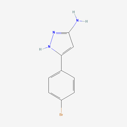 78583-82-1 5-(4-BROMOPHENYL)-2H-PYRAZOL-3-YLAMINE chemical structure