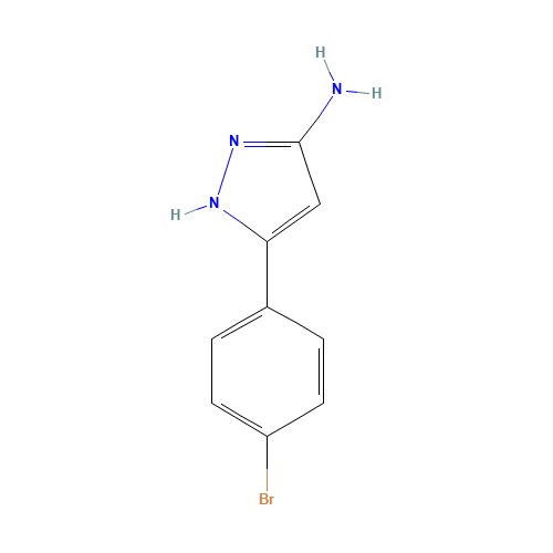 78583-82-1 5-(4-BROMOPHENYL)-2H-PYRAZOL-3-YLAMINE chemical structure