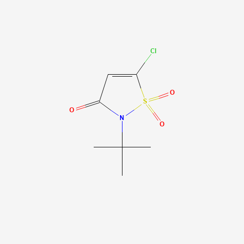 850314-47-5 2-TERT-BUTYL-5-CHLORO-ISOTHIAZOL-3-ONE chemical structure