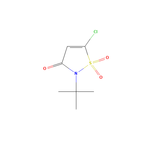 850314-47-5 2-TERT-BUTYL-5-CHLORO-ISOTHIAZOL-3-ONE chemical structure