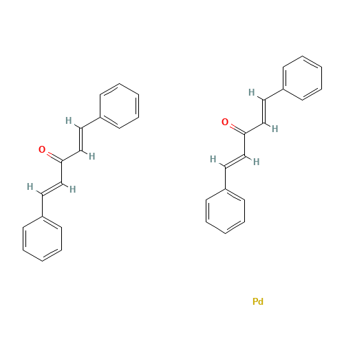 32005-36-0 Bis(dibenzylideneacetone)palladium chemical structure