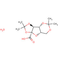 68539-16-2 (-)-Diacetone-2-keto-L-gulonic acid monohydrate chemical structure